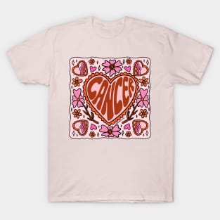 Cancer Heart T-Shirt